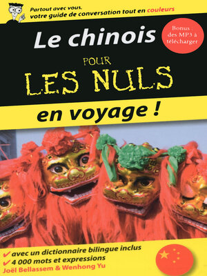 cover image of Le chinois pour les Nuls en voyage